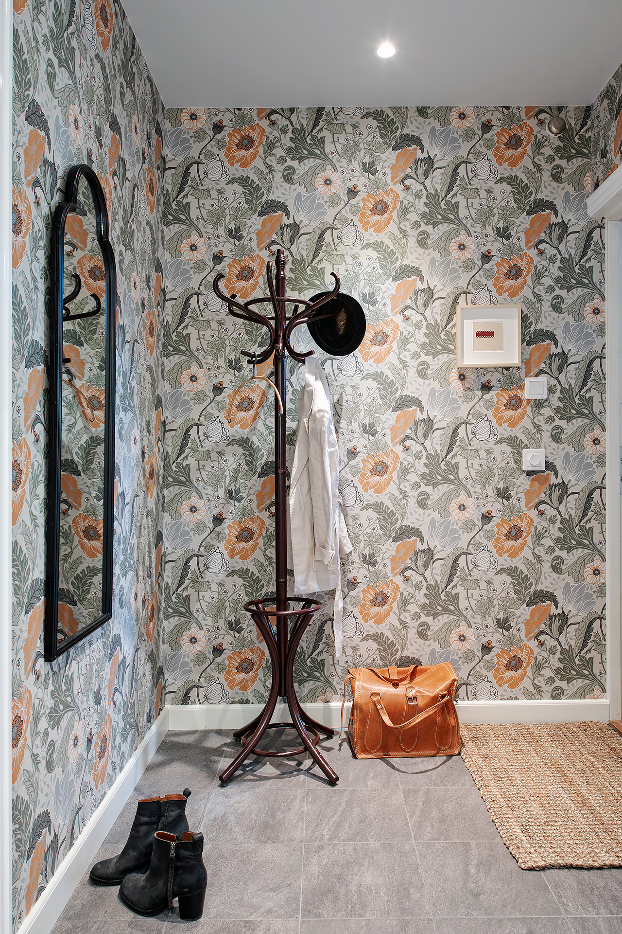 anemone tapet storblommig