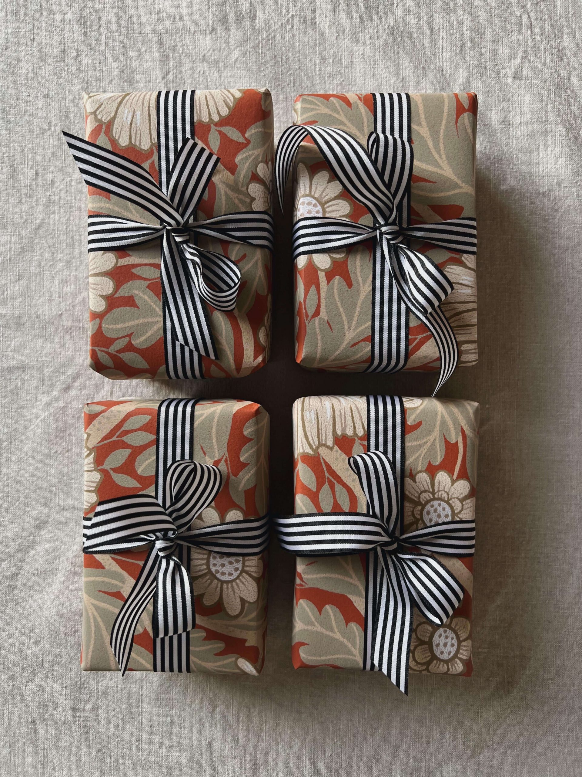 fin inslagning med tapet