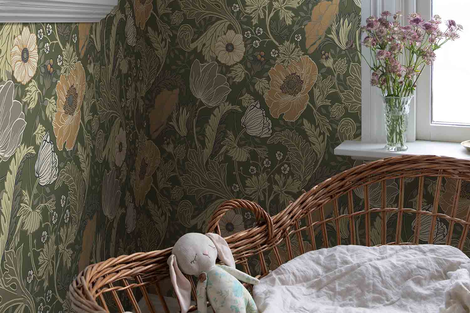 Blommiga tapeter | 500+ ljuvliga mönster för hemmets alla rum