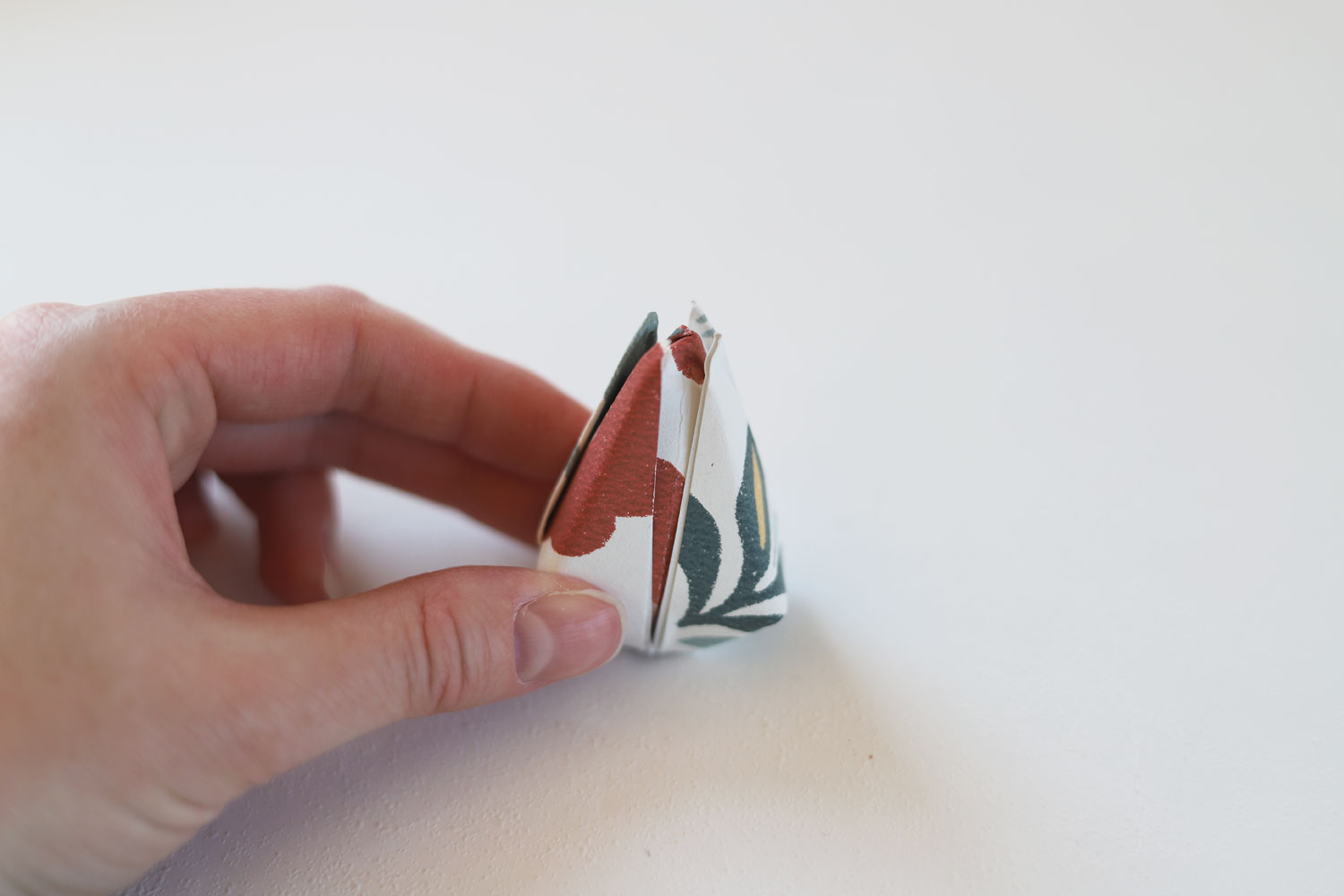 papperstulpan av tapet