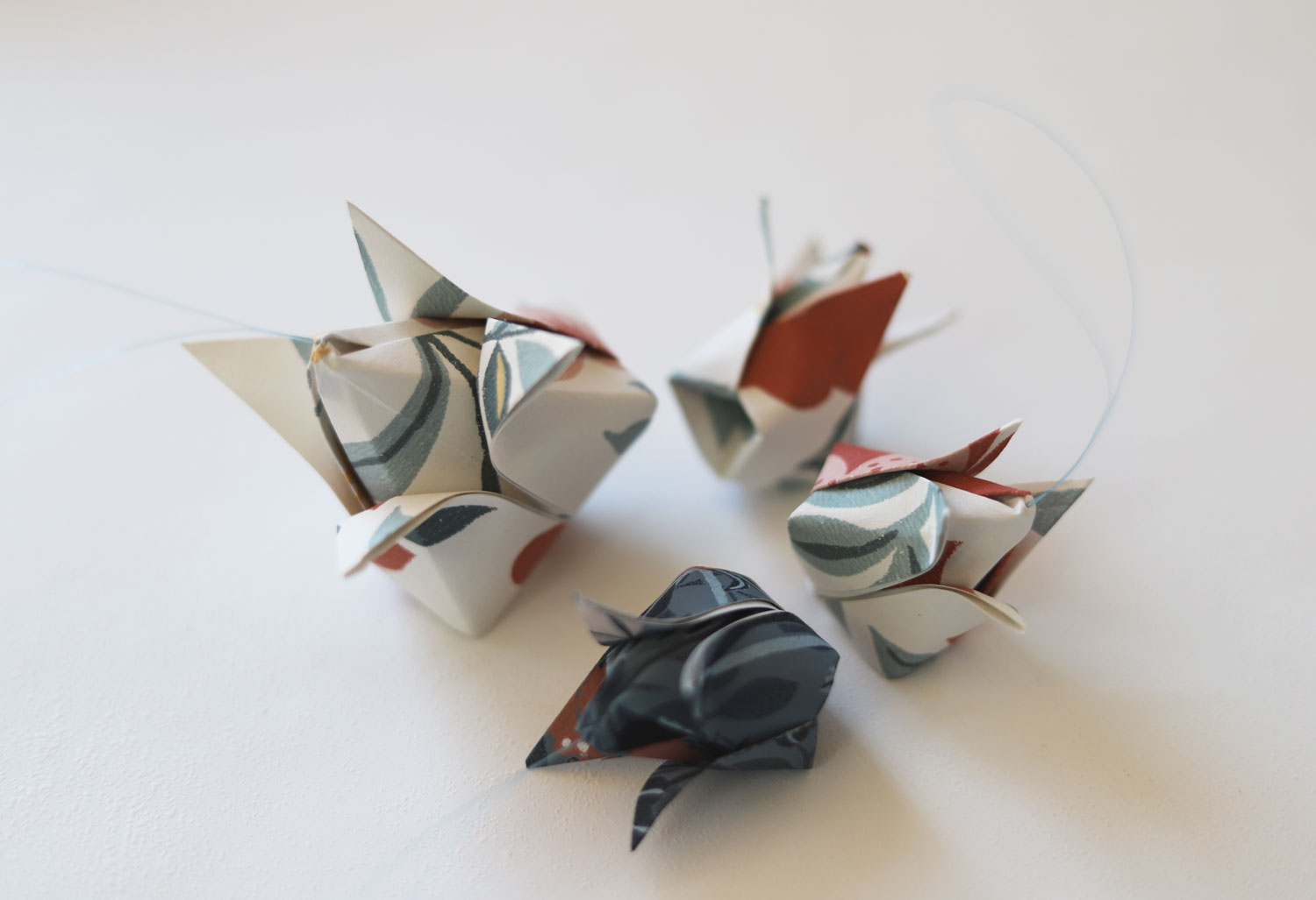 påskpyssel papperstulpaner av tapet