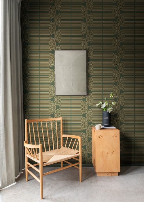 diy rosetter av tapet till dukningen